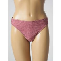 MARLIES DEKKERS - Tanga rose en polyamide - Femme - Taille 40 - Modz