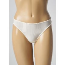 MARLIES DEKKERS - Tanga beige en polyamide - Femme - Taille 36 - Modz