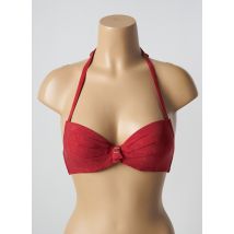 MARLIES DEKKERS - Haut de maillot de bain rouge en polyamide - Femme - Taille 100B - Modz