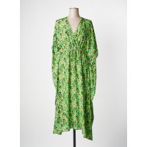 MAX MARA - Robe longue vert en soie - Femme - Taille 40 - Modz