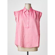 DIEGA - Blouse rose en coton - Femme - Taille 40 - Modz