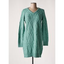 BREIZH ANGEL - Robe pull vert en acrylique - Femme - Taille 34 - Modz