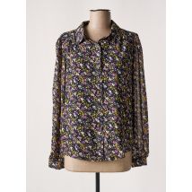 CHERRY PARIS - Chemisier noir en polyester - Femme - Taille 36 - Modz