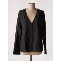 CHERRY PARIS - Chemisier noir en coton - Femme - Taille 40 - Modz