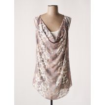SCHOOL RAG - Tunique sans manche beige en viscose - Femme - Taille 40 - Modz