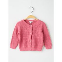 NOPPIES - Gilet manches longues rose en coton - Fille - Taille TU - Modz