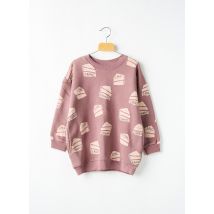 LETTER TO THE WORLD - Robe mi-longue marron en coton - Fille - Taille TU - Modz