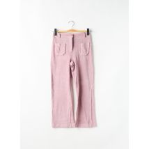 LETTER TO THE WORLD - Pantalon flare rose en coton - Fille - Taille TU - Modz