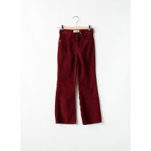 FINGER - Pantalon droit rouge en coton - Fille - Taille TU - Modz