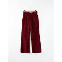 FINGER - Pantalon droit rouge en coton - Fille - Taille TU - Modz