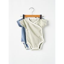 LAESSIG - Body bleu en coton - Garçon - Taille TU - Modz