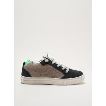P448 - Baskets noir en cuir - Garçon - Taille 34 - Modz