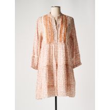 PEPE JEANS - Robe courte orange en polyester - Femme - Taille 36 - Modz