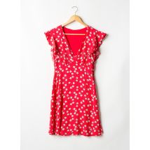 PEPE JEANS - Robe courte rouge en viscose - Femme - Taille 34 - Modz
