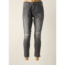 ONLY - Jeans skinny gris en coton - Femme - Taille TU - Modz