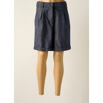 PAKO LITTO - Bermuda bleu en coton - Femme - Taille 40 - Modz