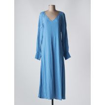 PULZ JEANS - Robe longue bleu en viscose - Femme - Taille 34 - Modz