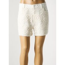 VERO MODA - Short blanc en coton - Femme - Taille 36 - Modz