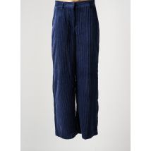 AWARE BY VERO MODA - Pantalon large bleu en polyester - Femme - Taille 36 - Modz