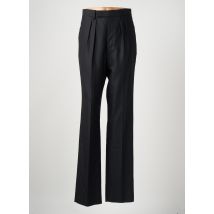 BURBERRY - Pantalon droit noir en laine - Femme - Taille 36 - Modz