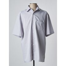 MARVELIS - Chemise manches courtes gris en coton - Homme - Taille M - Modz