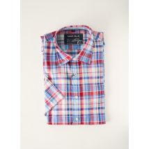 MARVELIS - Chemise manches courtes bleu en coton - Homme - Taille S - Modz