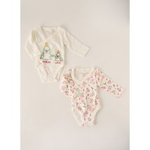 STELLA MCCARTNEY - Body beige en coton - Fille - Taille TU - Modz