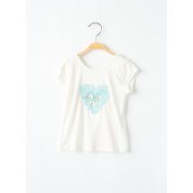 BILLIEBLUSH - T-shirt blanc en coton - Fille - Taille TU - Modz