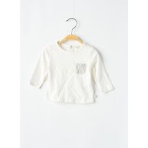 CARREMENT BEAU - T-shirt beige en coton - Fille - Taille TU - Modz