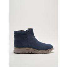 VIONIC - Bottines/Boots bleu en cuir - Femme - Taille 36 - Modz