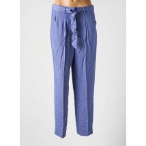CKS - Pantalon droit violet en coton - Femme - Taille 34 - Modz