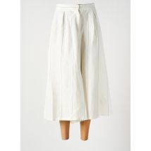 LEÏ-1984 - Pantacourt blanc en viscose - Femme - Taille 38 - Modz