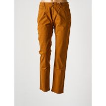 LAB DIP PARIS - Pantalon chino marron en coton - Femme - Taille W24 - Modz