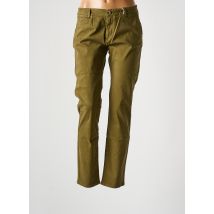 LAB DIP PARIS - Pantalon chino vert clair en coton - Femme - Taille W24 - Modz