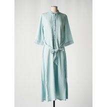 CKS - Robe longue bleu en tencel - Femme - Taille 38 - Modz