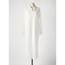 LEÏ-1984 - Robe longue blanc en coton - Femme - Taille 34 - Modz