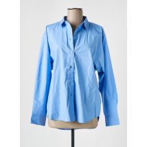 CKS - Chemisier bleu en coton - Femme - Taille 34 - Modz