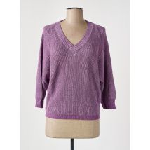 CKS - Pull violet en coton - Femme - Taille 38 - Modz
