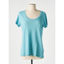 LEÏ-1984 - T-shirt bleu en coton - Femme - Taille 36 - Modz