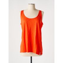 LEÏ-1984 - Débardeur orange en coton - Femme - Taille 36 - Modz