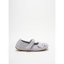 LIVING KITZBÜHEL - Chaussons/Pantoufles gris en textile - Fille - Taille 31 - Modz