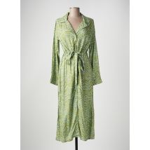 COMPAÑIA FANTASTICA - Robe longue vert en viscose - Femme - Taille 40 - Modz