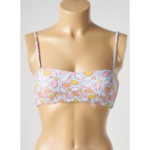 COMPAÑIA FANTASTICA - Haut de maillot de bain bleu en polyamide - Femme - Taille 36 - Modz