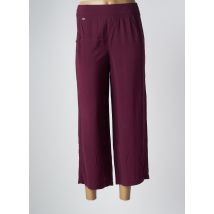 STREET ONE - Pantalon large violet en viscose - Femme - Taille TU - Modz