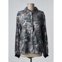 NÜ - Chemisier gris en viscose - Femme - Taille 42 - Modz