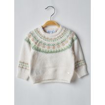 MAYORAL - Pull blanc en polyester - Fille - Taille TU - Modz