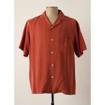 PORTUGUESE FLANNEL - Chemise manches courtes rouge en lyocell - Homme - Taille L - Modz
