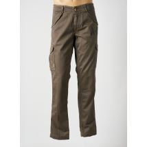 AERONAUTICA - Pantalon cargo marron en coton - Homme - Taille 48 - Modz