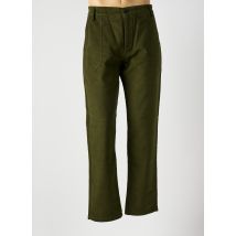 KYTONE - Pantalon droit vert en coton - Homme - Taille W36 - Modz