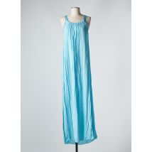 DREAM VALLEY - Robe longue bleu en viscose - Femme - Taille 40 - Modz